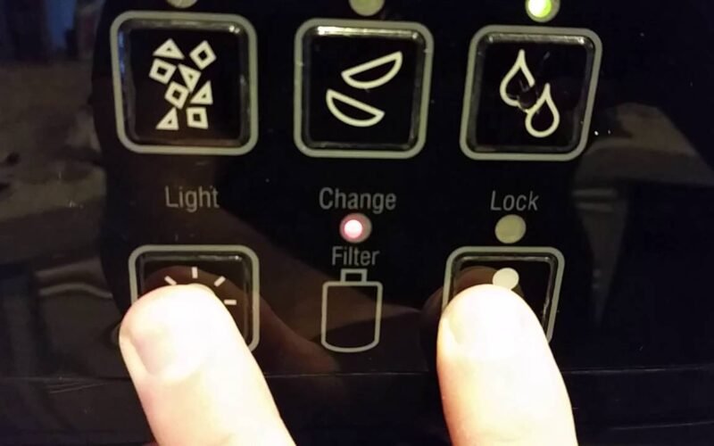 How to Reset the Water Filter Indicator on a JennAir Column Refrigerator 1